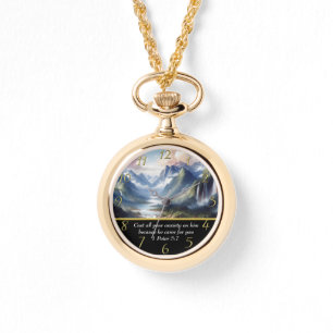 1 Peter 5:7 moutain lake Watch