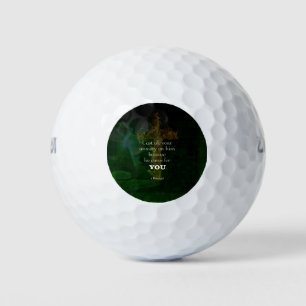 1 Peter 5:7 Uplifting Bible Verses Quote Golf Balls