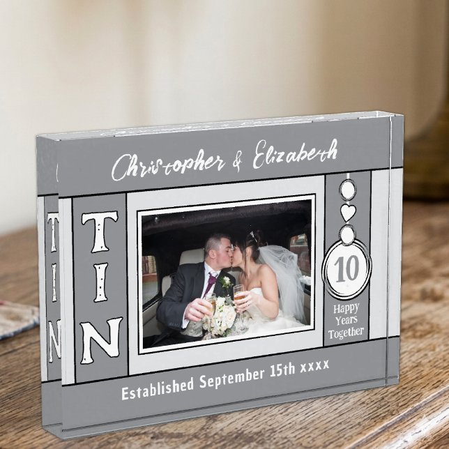 1 photo 10 year anniversary grey block (Creator Uploaded)