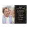 1 Photo ANY Anniversary Black & Gold Save the Date