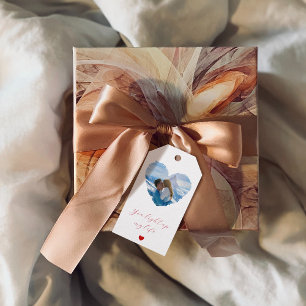 1 Photo   Valentines Day   Romantic Quote   Heart  Gift Tags