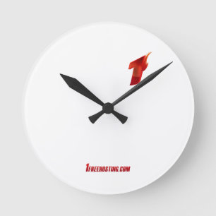 #1 ROUND CLOCK