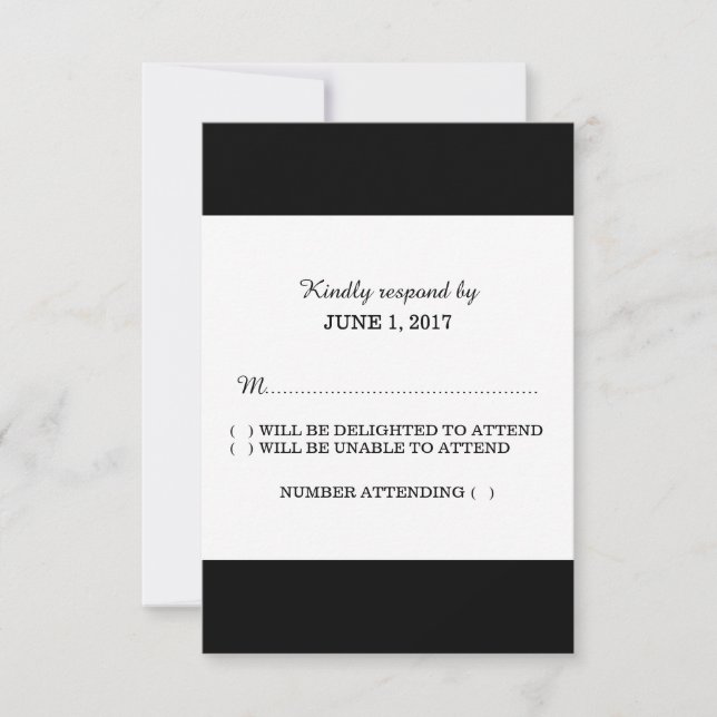 1 RSVP Card Template (Front)