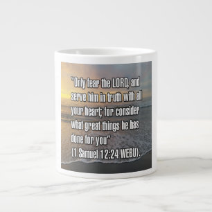 1 Samuel 12:24 WEBU Mug