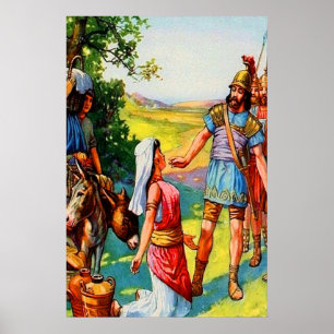 1 Samuel 25 Abigail Asks for Forgiveness poster