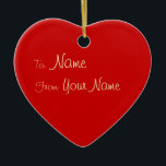 1 SIDE / DIY ~ Gift Tag Ornament Heart / 3x2.8<br><div class="desc">You can add your own design and/or photos. Do it yourself and save money! TO CUSTOMIZE: To change design, style or shape, click on "CUSTOMIZE IT", after your are done with your design, select quantity then click on "ADD TO CART" to purchase. TO PURCHASE: -Select Size. (if option available) -Select...</div>