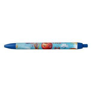 #1 Teacher Appreciation Illustration Black Ink Pen