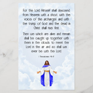 1 Thessalonians 4:16-17 Flyer