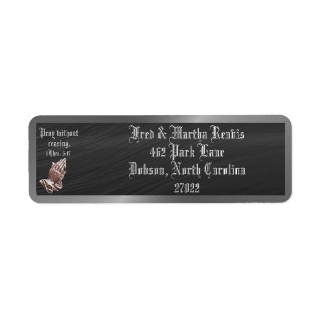 1 Thessalonians 5:17 (Front)