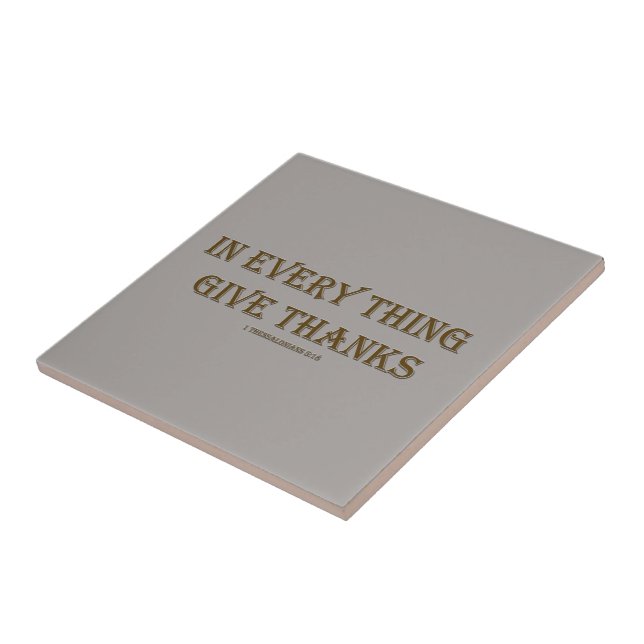 1 Thessalonians 5:18 Tile (Side)