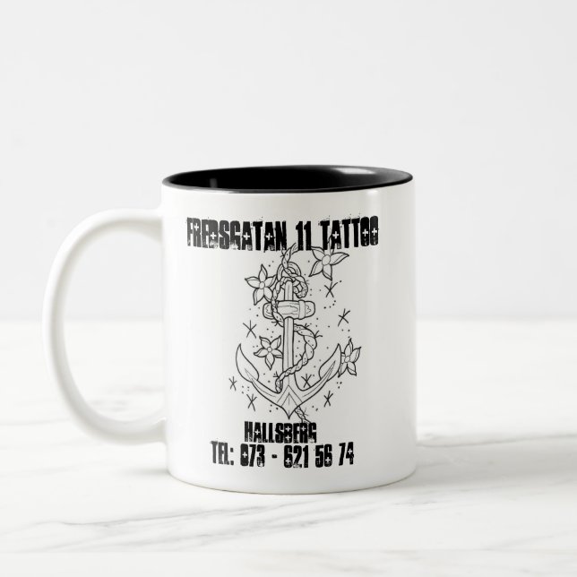1. Two-Tone COFFEE MUG (Left)
