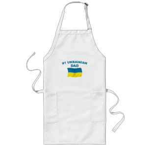 #1 Ukrainian Dad Long Apron