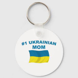 #1 Ukrainian Mum Key Ring