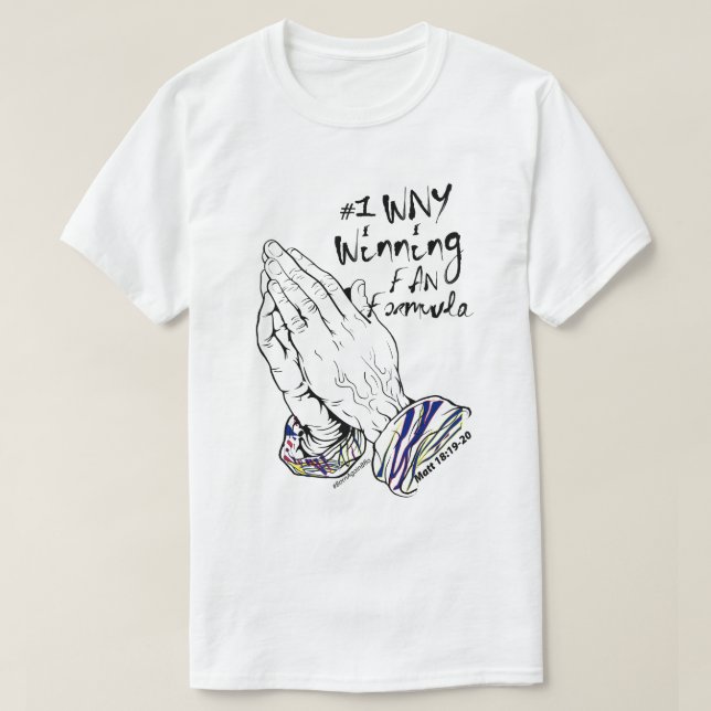#1 WNY Winning Fan Formula T-Shirt (Design Front)
