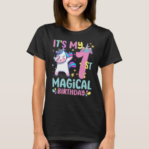 1 Year Old It's My 1st Magical Birthday Unicorn Pa T-Shirt