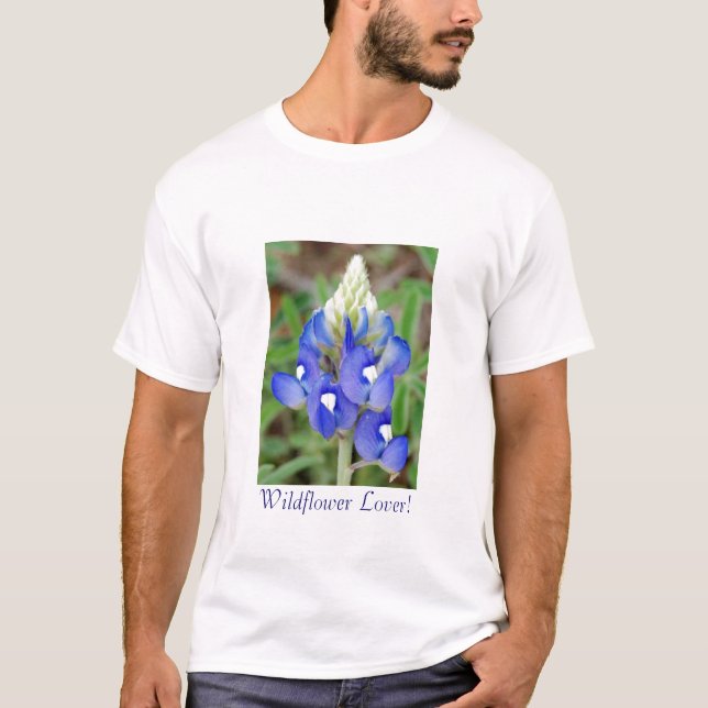 1flowers1, Wildflower Lover! T-Shirt (Front)