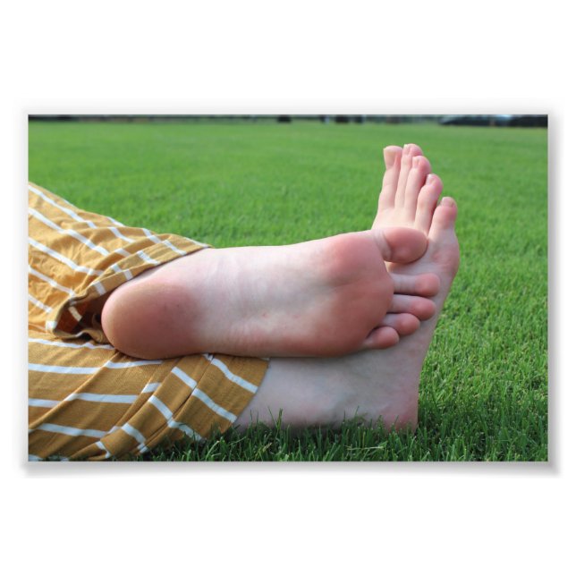 1footwonder Feet Photo Print (Front)