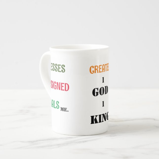 1God1King created by  Collection Speciality Mug (Front Left)