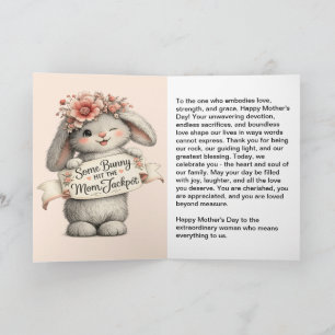 #1Happy Mother's Day  Holiday Card