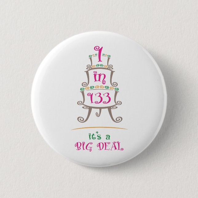 1in133 6 cm round badge (Front)