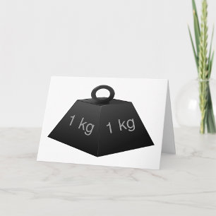 1KG Weight Greeting Cards