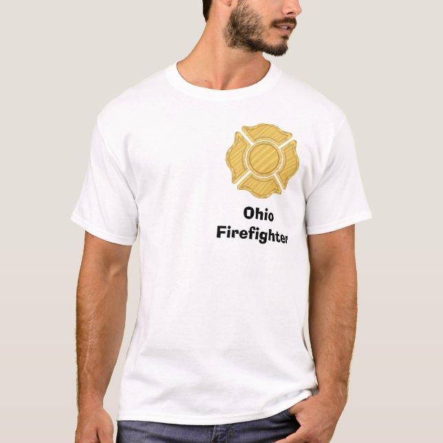 1LOGO11, OhioFirefighter T-Shirt (Front)