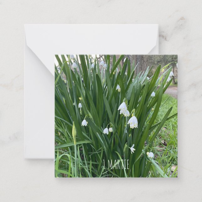 1Martie Note Card (Front)