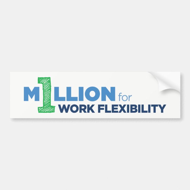 1MFWF Bumper Sticker (Front)