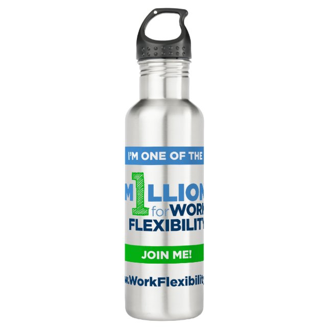 1MFWF Water Bottle (Front)