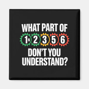 1n256 Motorcycle Shift Biker Motorcyclist  Magnet