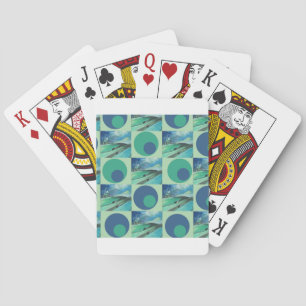 1One Imagination place pattern Playing Cards