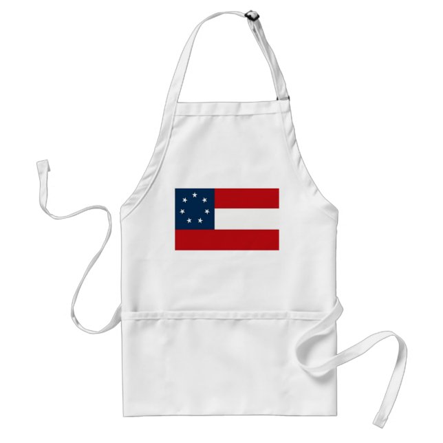 1s NATIONAL FLAG CSA Standard Apron (Front)