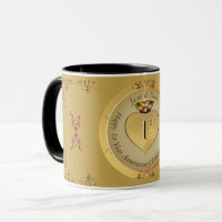 1st/50th Wedding Anniversary Golden