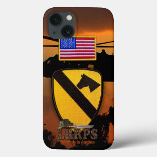 1st 7th cavarly air cav LRRPS veterans vets iPhone 13 Case
