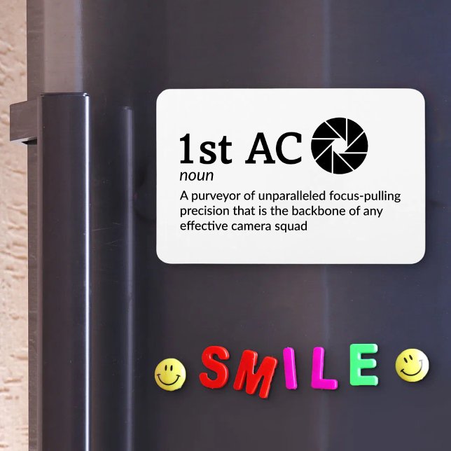 1st AC Definition - Set Life 4" x 6" Flex Magnet (Creator Uploaded)