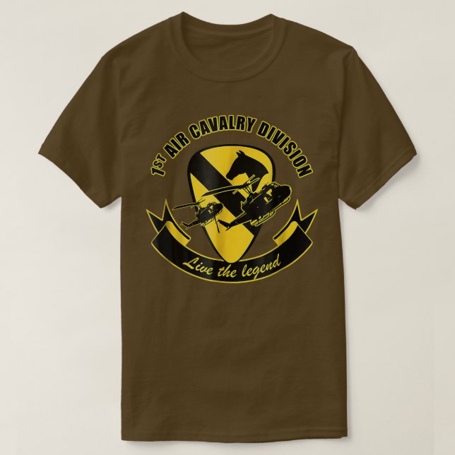 1st Air Cavalry Division  T-Shirt (Design Front)
