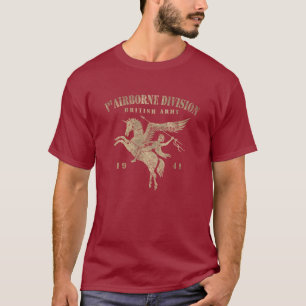 1st Airborne Division British Army - Vintage Gold T-Shirt