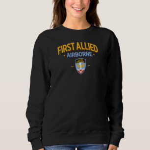 1st Allied Airborne "FAAA" US Military Women Sweatshirt