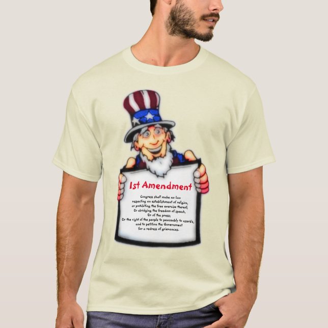 1st Amendment T-Shirt (Front)