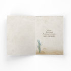 1st Anniversary Beach Hearts Card