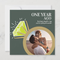 1st anniversary party peridot ring photos green