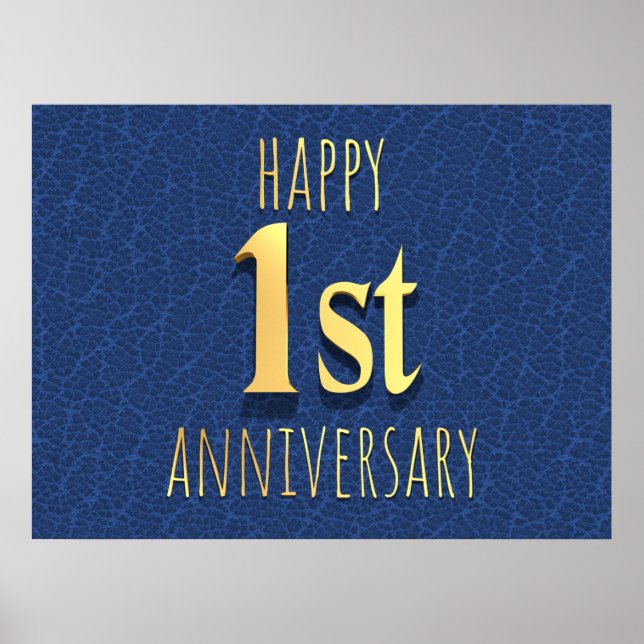 1st Anniversary Poster (Front)