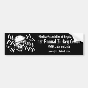 1st Annual Turkey Crawl Bumper Sticker