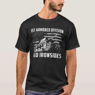 1st Armored Division Old Ironsides_fullprint T-Shirt