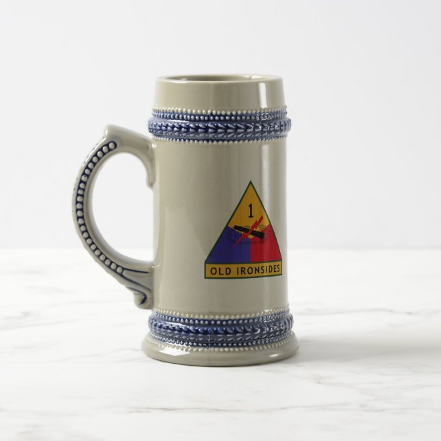 1st Armour Division Beer Stein (Left)