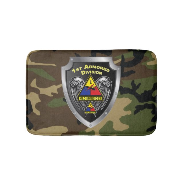 1st Armoured Division  Bath Mat (Front)