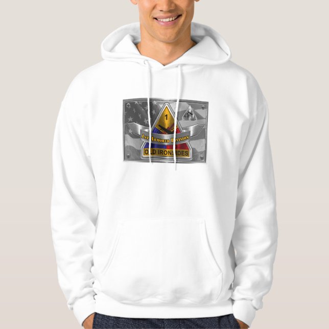 1st Armoured Division  Hoodie (Front)
