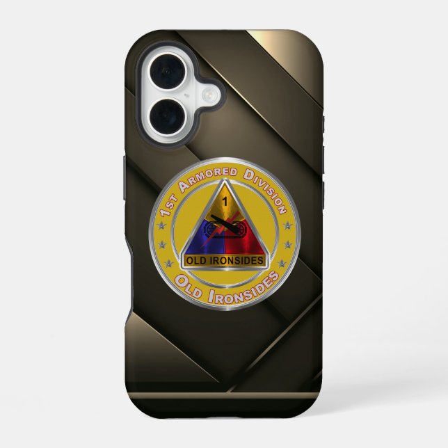 1st Armoured Division  iPhone 16 Case (Back)