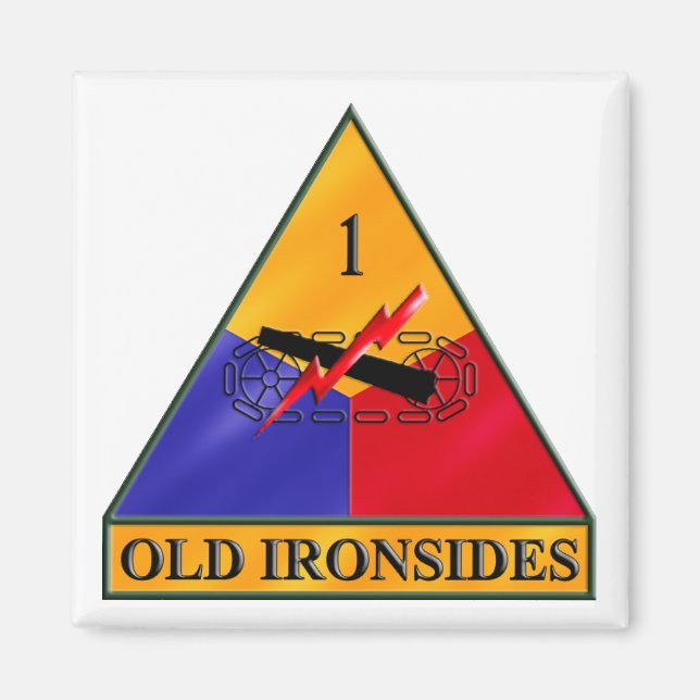 1st Armoured Division Magnet (Front)