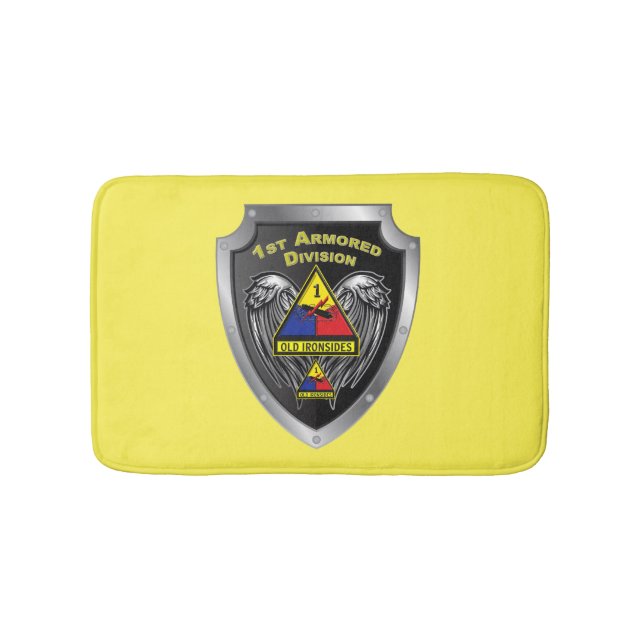 1st Armoured Division “Old Ironsides” Bath Mat (Front)